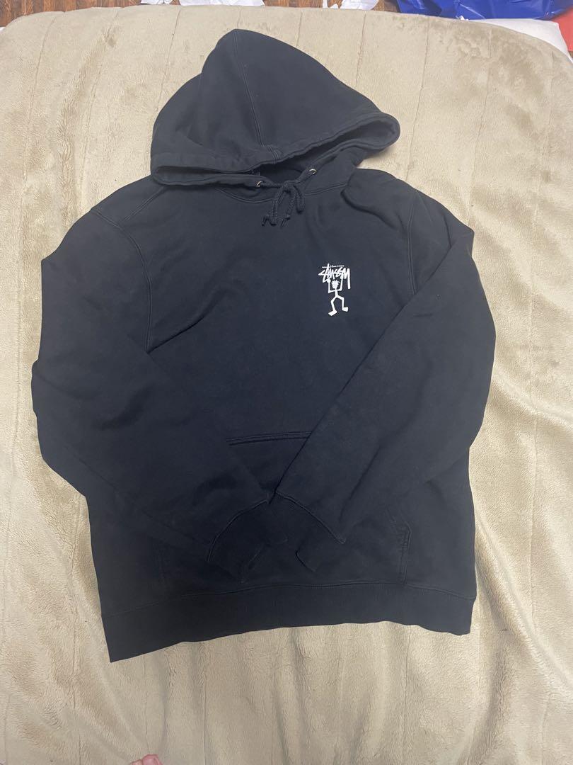old STUSSY シャドウマン フーディ 画像1
