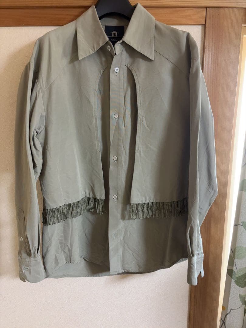 Nanoart 22AW フリルシャツ L