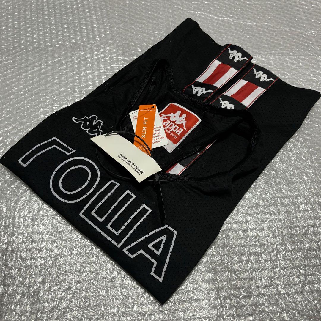 gosha rubchinskiy kappa タンクトップ サイズM 黒