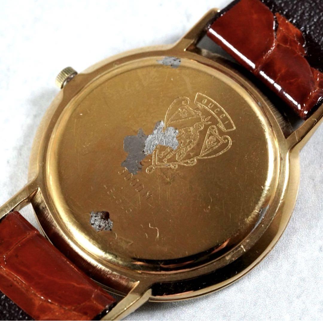 GUCCI グッチ シェリーライン ローマンベゼル メンズ 腕時計 クォーツ