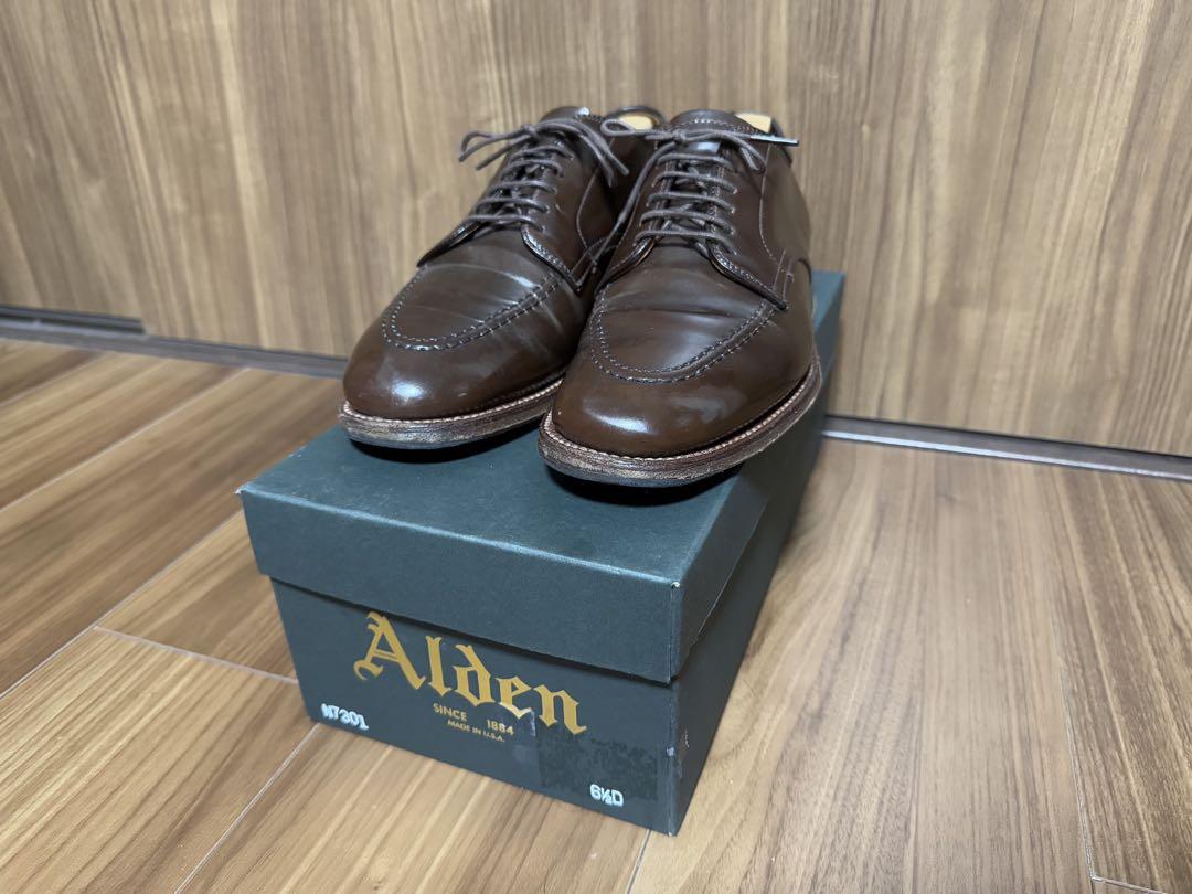 【極美品】Alden シガーコードバン サイズ6 Uチップ