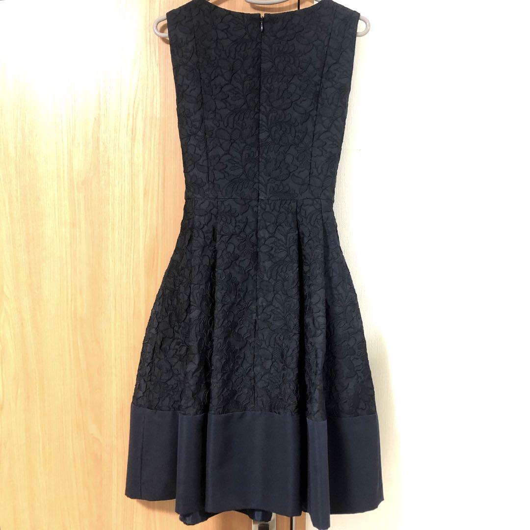 ジュネビビアン ラディファンス ドレスワンピース レース ジャガード リボン ジュネビビアン ラディファンス ドレスワンピース レース