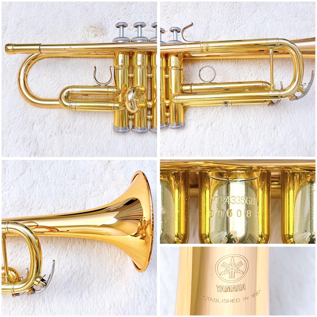 YAMAHA ヤマハ YTR-4335GⅡ トランペット B♭ マウスピース付き