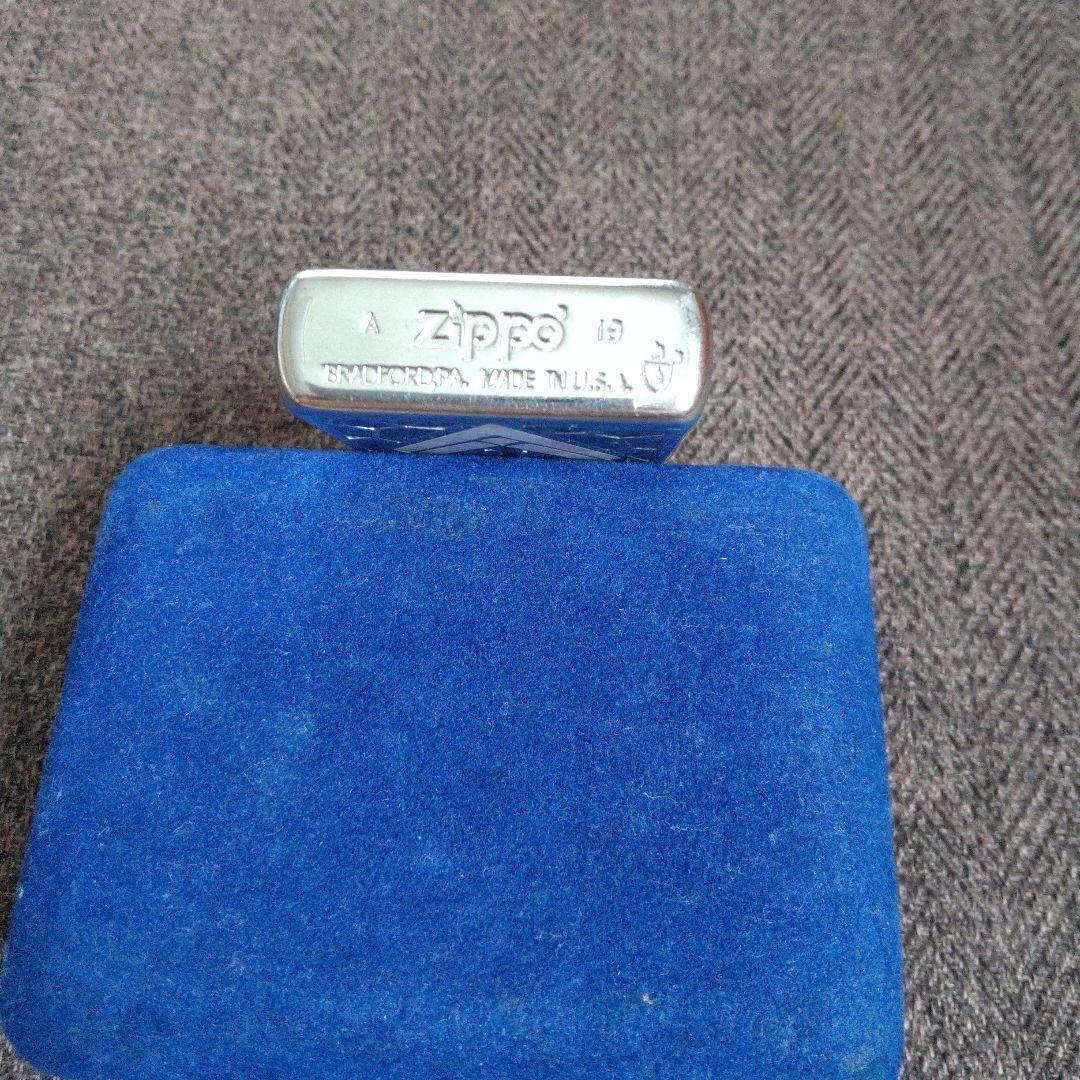 ZIPPO ARMOR クロス天然貝 両面加工