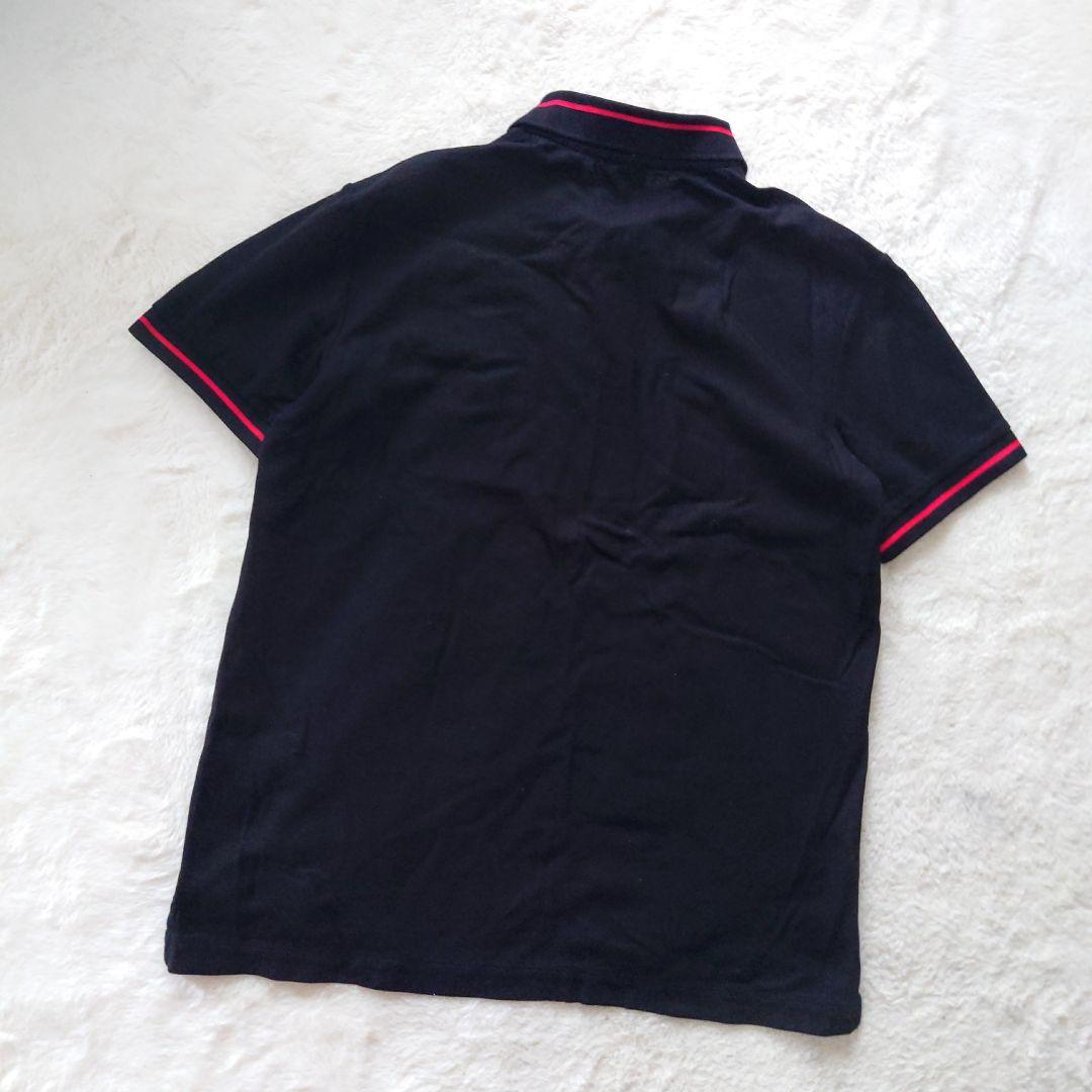 現行 希少モデル BURBERRY LONDON ロゴ柄 ポロシャツ M TB