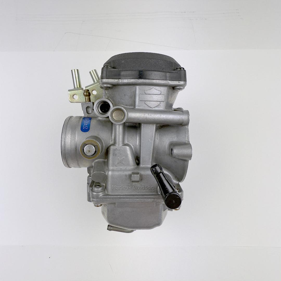 O.H.済み HD純正 CVキャブレター 27492-96やや傷や汚れあり BRIGHTFACE_UK