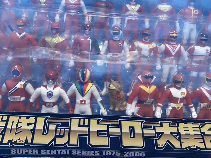 30戦隊レッドヒーロー大集合 （バンダイ）
