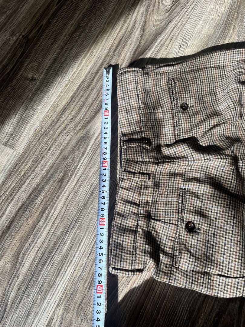 CELINE HOUNDSTOOTH SKATE TROUSERS サイズ46