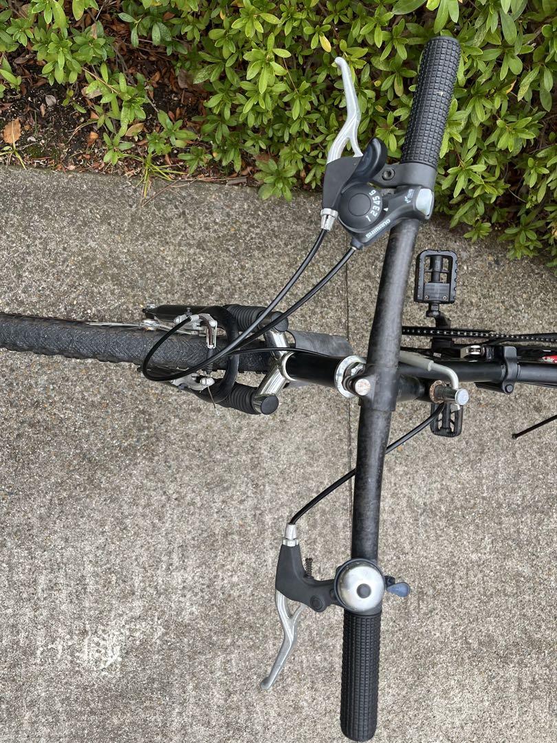 折りたたみ自転車 26インチ　サスペンション付き