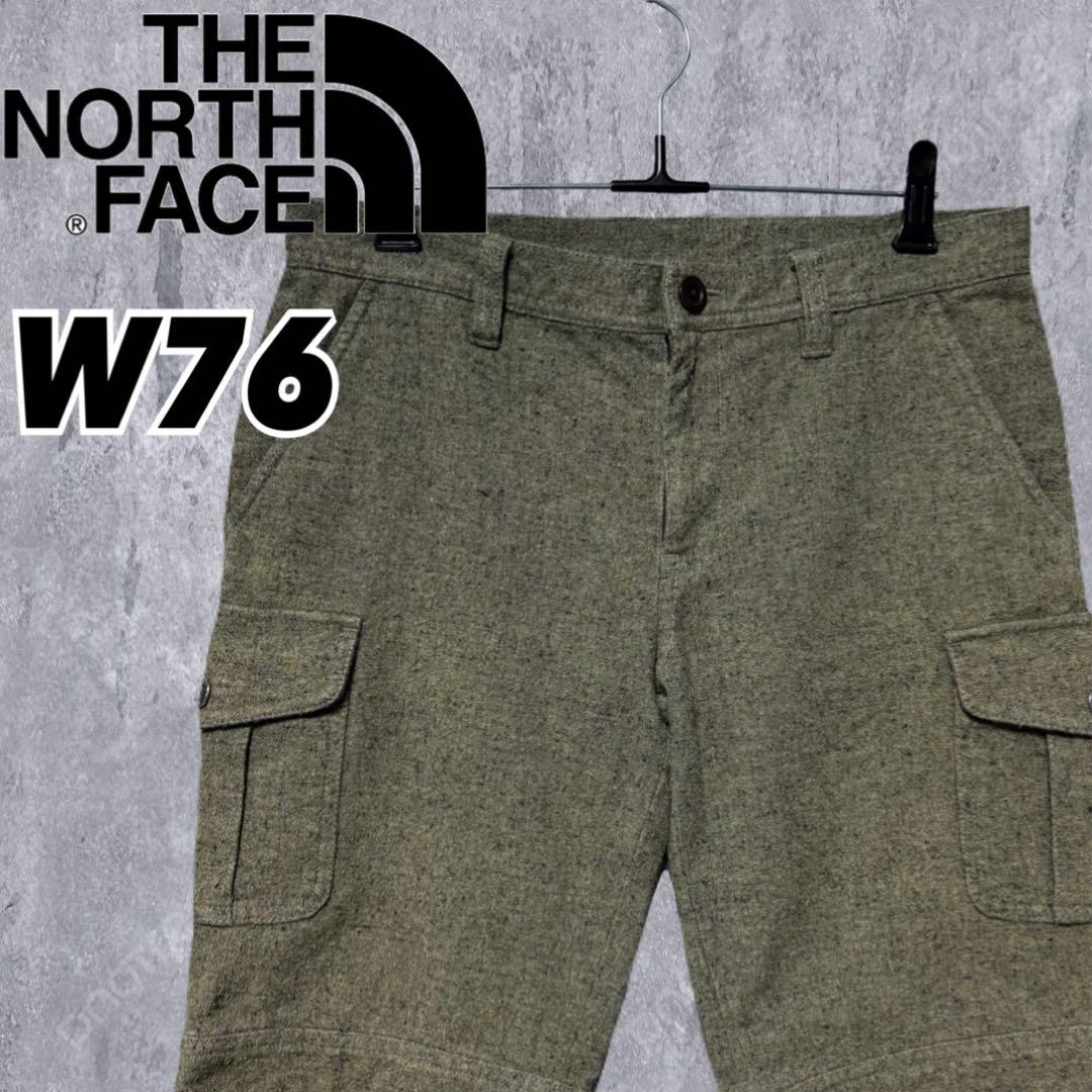 THE NORTH FACE カーゴショートパンツ 茶タグ ヴィンテージネップパンツ