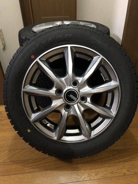 スタッドレス　アルミ　4本セット　155/65r14