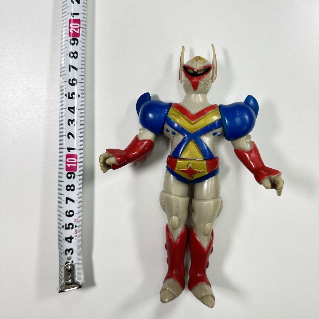 当時物】中嶋製作所 宇宙の騎士テッカマン ソフビ 全高約18