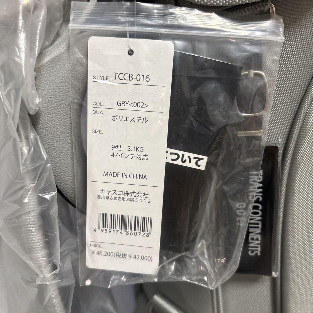 新品未使用　TRANS CONTINENTS ゴルフバッグ