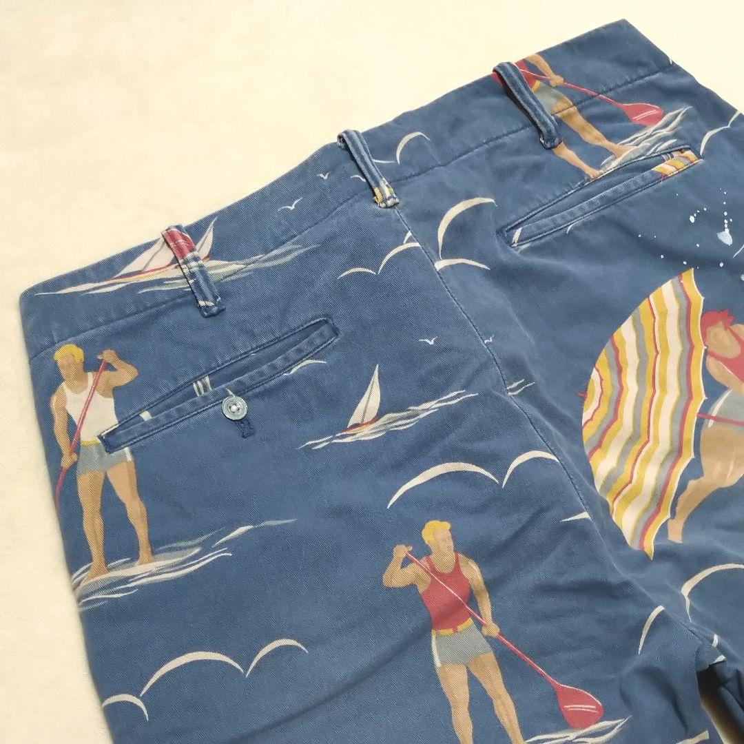 ポロバイラルフローレン ビンテージ加工 ショートパンツ W32