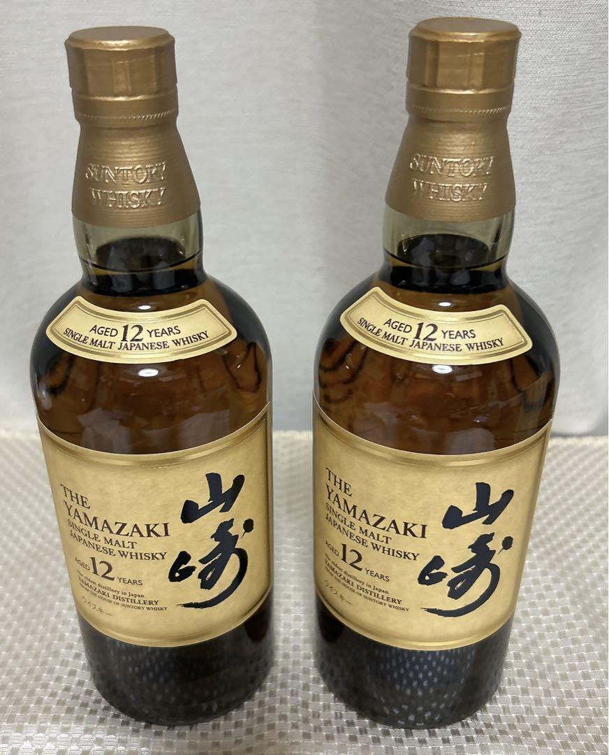 山崎12年　サントリー　シングルモルトウイスキー