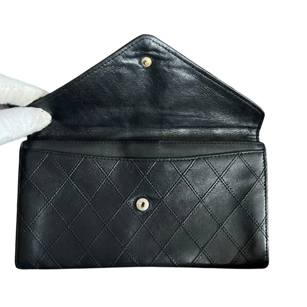 CHANEL シャネル長財布 ピコローレ ブラック ココマーク