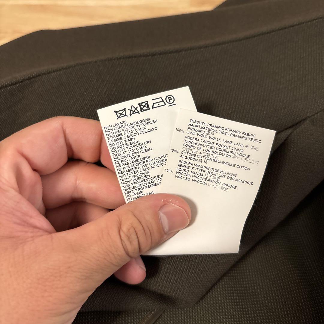 メゾンマルジェラ Maison Margiela ノーカラージャケット Sサイズ