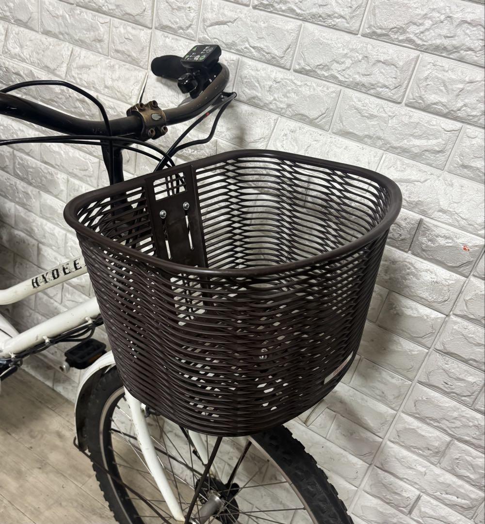☆ブリヂストン 電動自転車 ハイディ B 子供のせ☆高級チャイルドシート使用