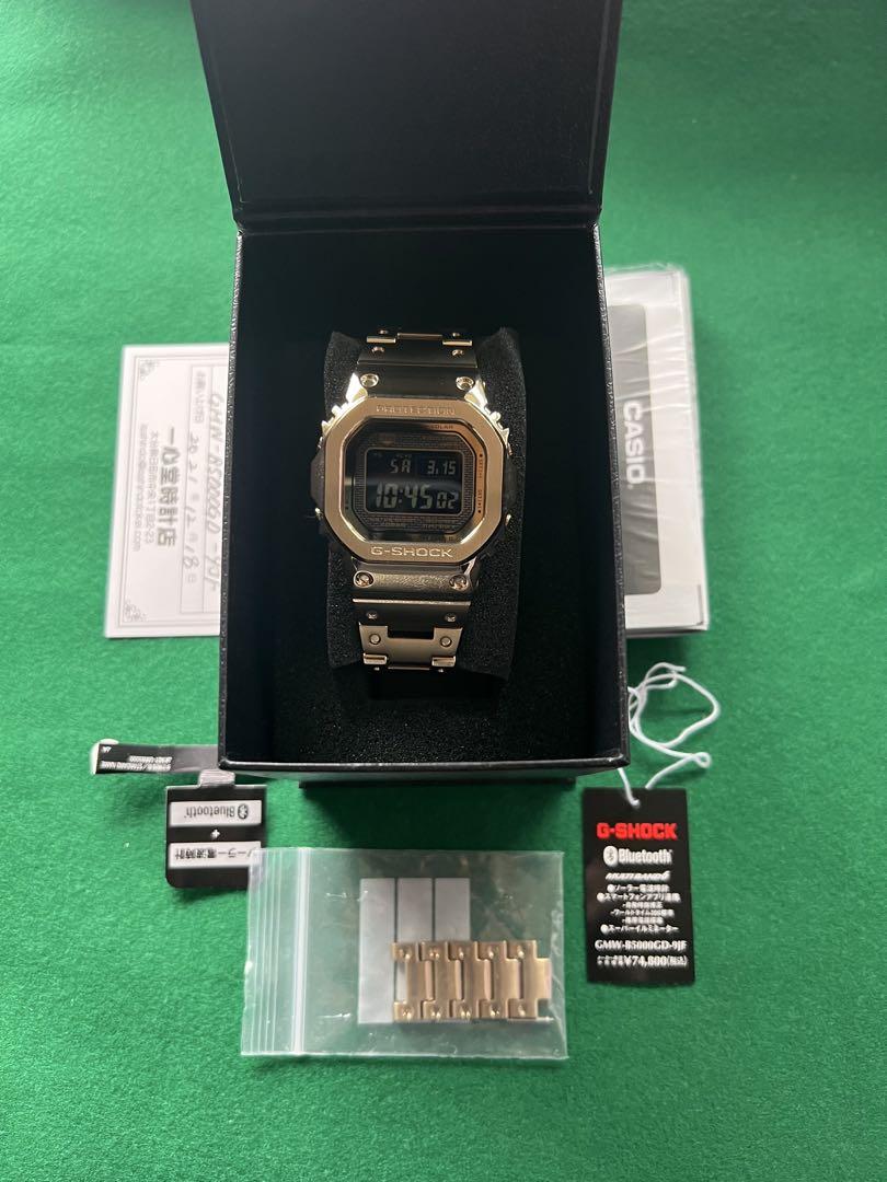 (K )G-SHOCK ゴールド デジタル腕時計