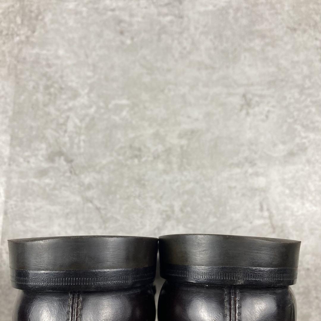 PRADA プラダ　レザー　コインローファー　8 ダークブラウン　茶色