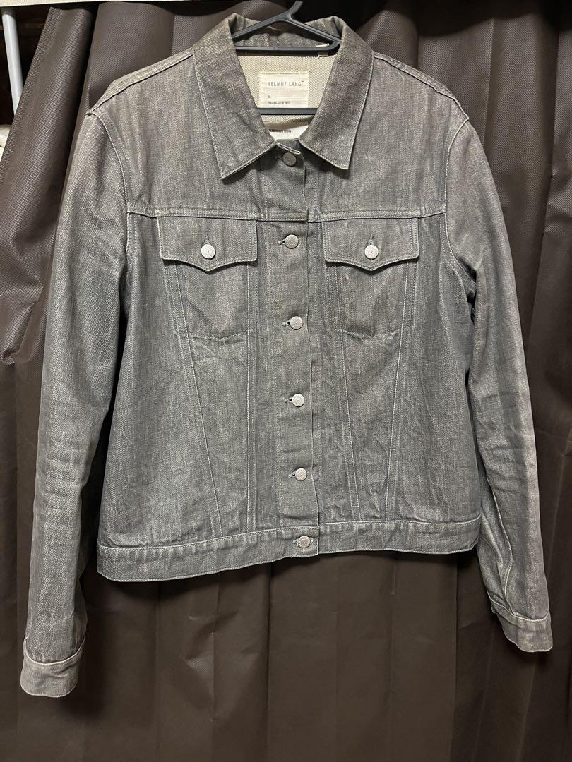 helmut lang 99s classic raw denim jacket