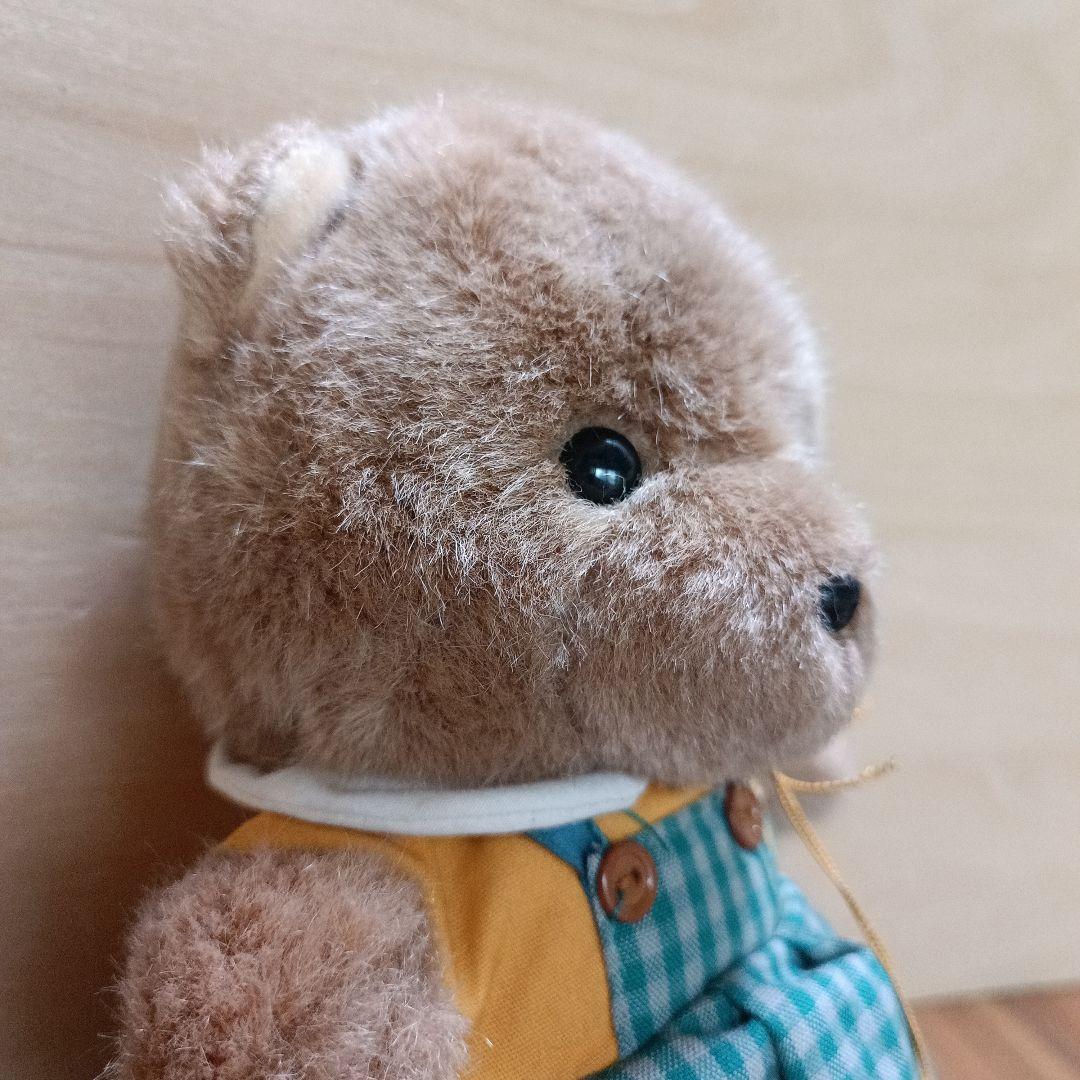 昭和レトロ 希少 FINE Success 吉徳 クマ ぬいぐるみ 黄色