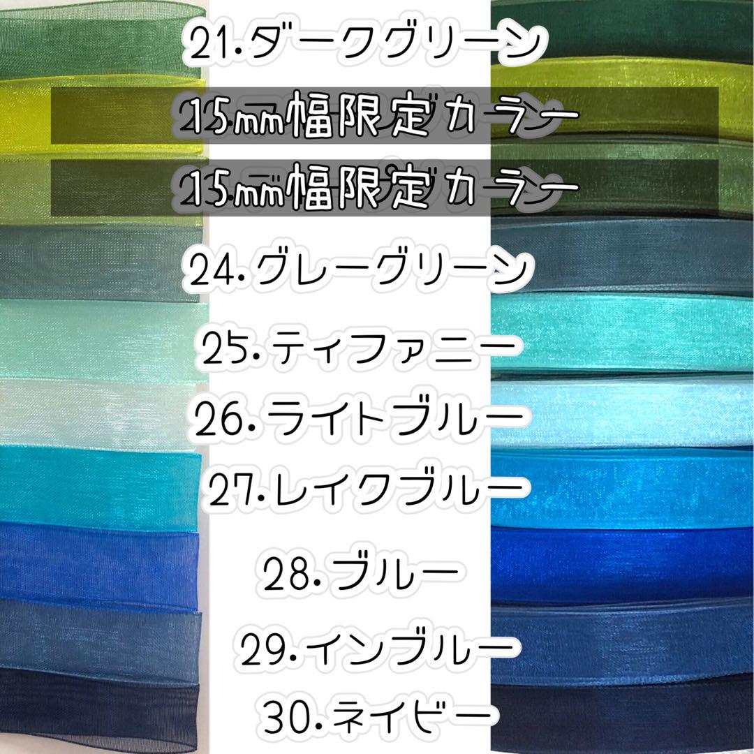 40mm幅オーガンジーリボン ୨୧ オーダーページ