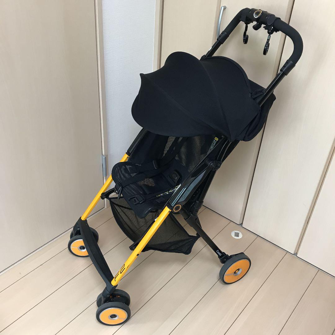 コンビ 軽量コンパクト イエロー AIBF1-m51974628128 F2ベビーカー 定番超特価