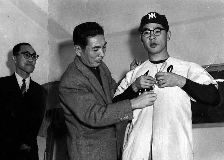 南海ホークス　杉浦忠 選手　背番号２１　復刻ユニフォーム