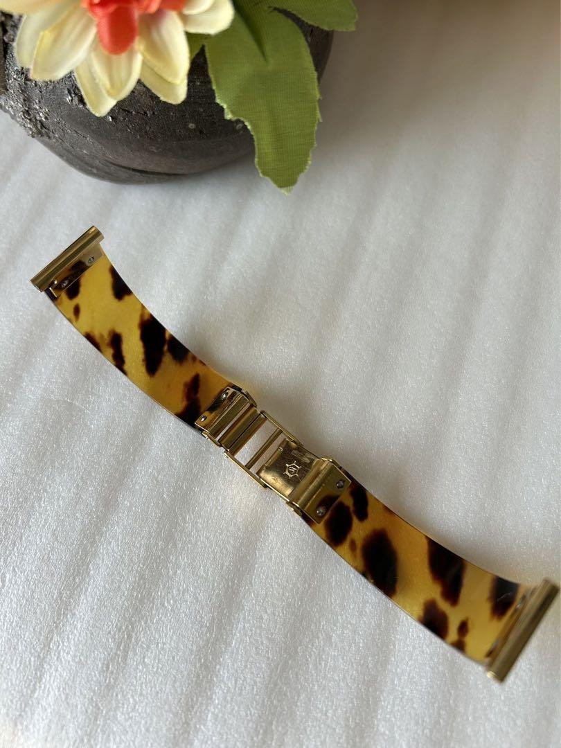 本べっ甲　本鼈甲 腕時計ベルト　ゴールド金具