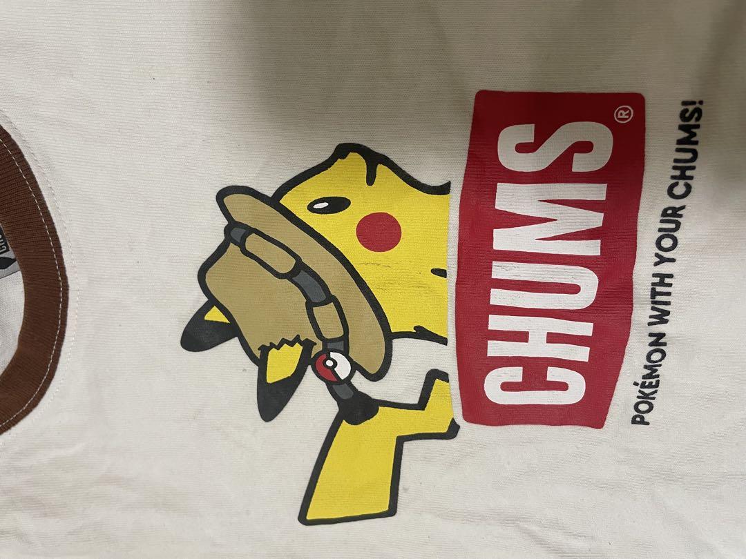 CHUMS ピカチュウ Tシャツとショーツセット CHUMS」とポケモンセンターがコラボしたグッズが登場
