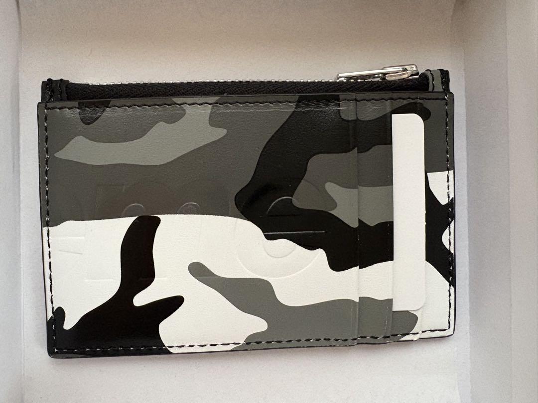 25SS 新品 Supreme Leather Zip Card Holder