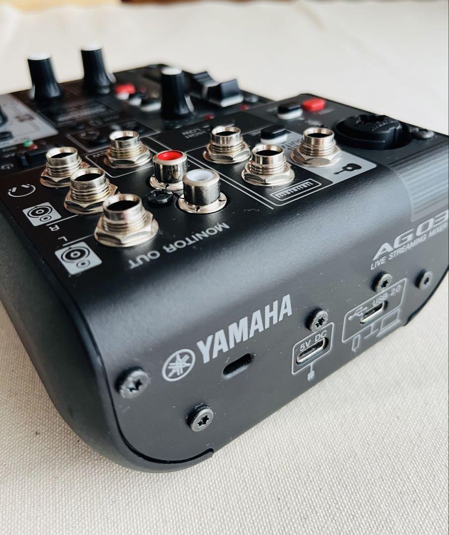 YAMAHA AG03 MK2 ストリーミングミキサー