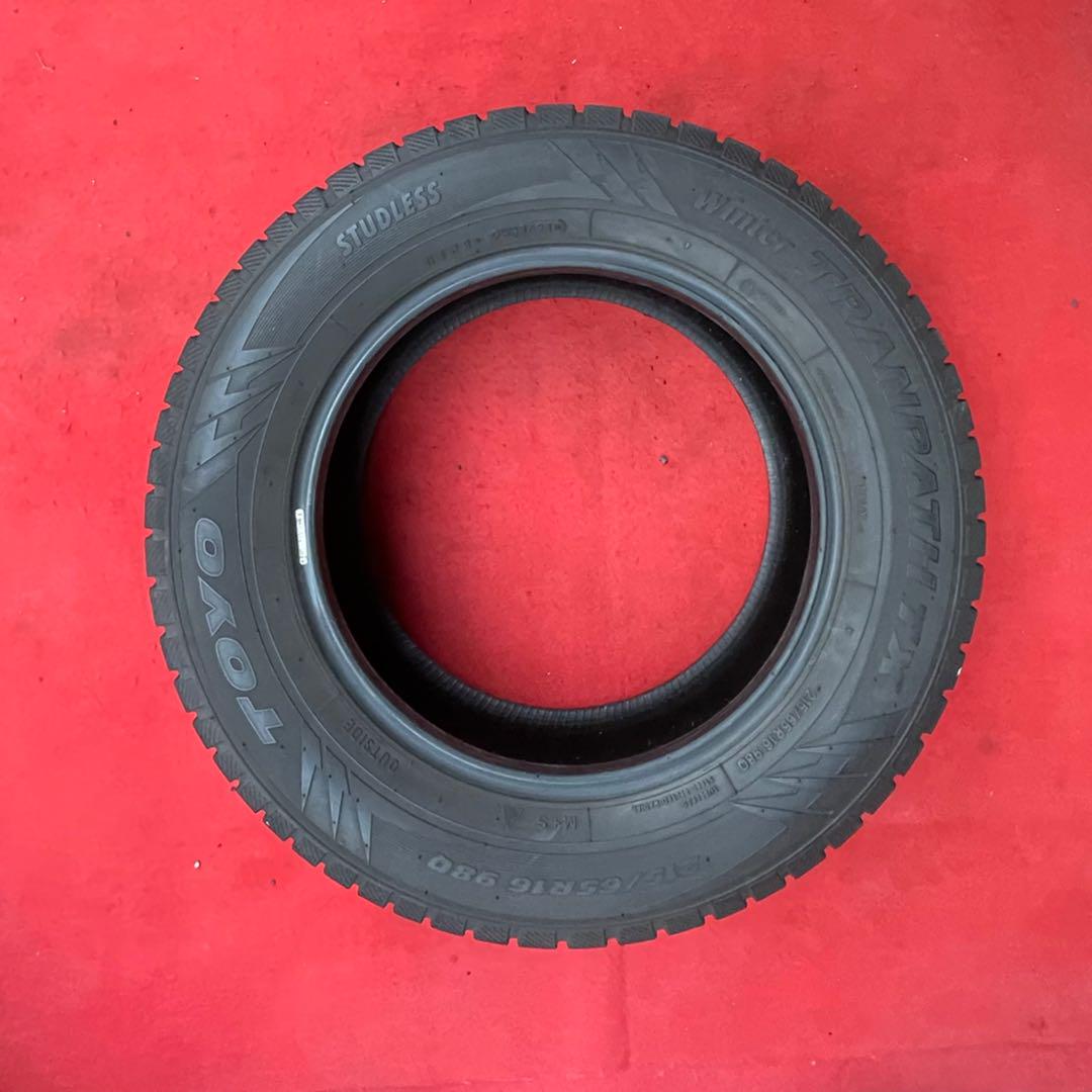 ◆送料無料◆バリ溝TOYOウィンター トランパスTX 215/65R16 98Q