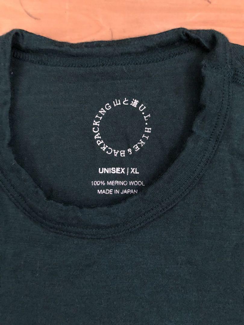 レア　山と道 100% Merino Kangaroo Pocket XL