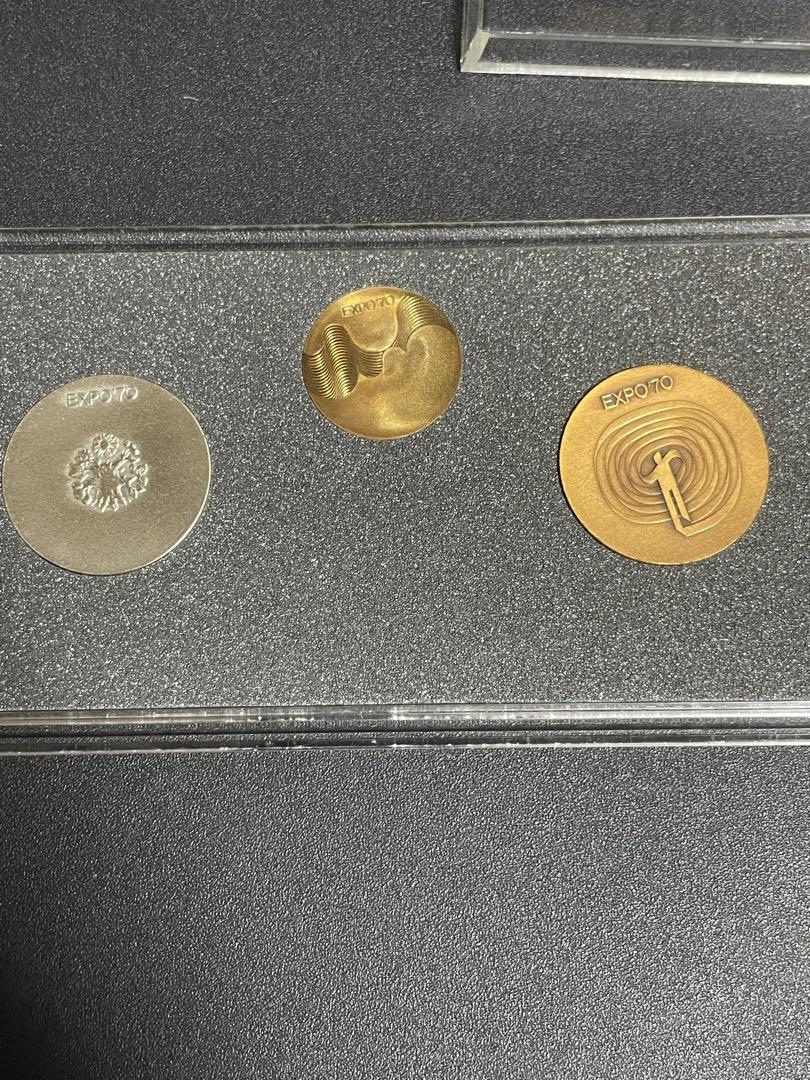 EXPO'70 記念メダル セット 銅メダル 金メダル 銀メダル 1964年製造
