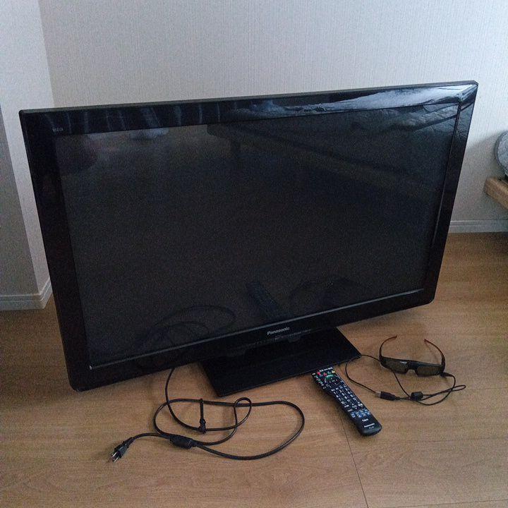 【紅雨涙月】VIERA　Panasonic42型3Dプラズマテレビ
