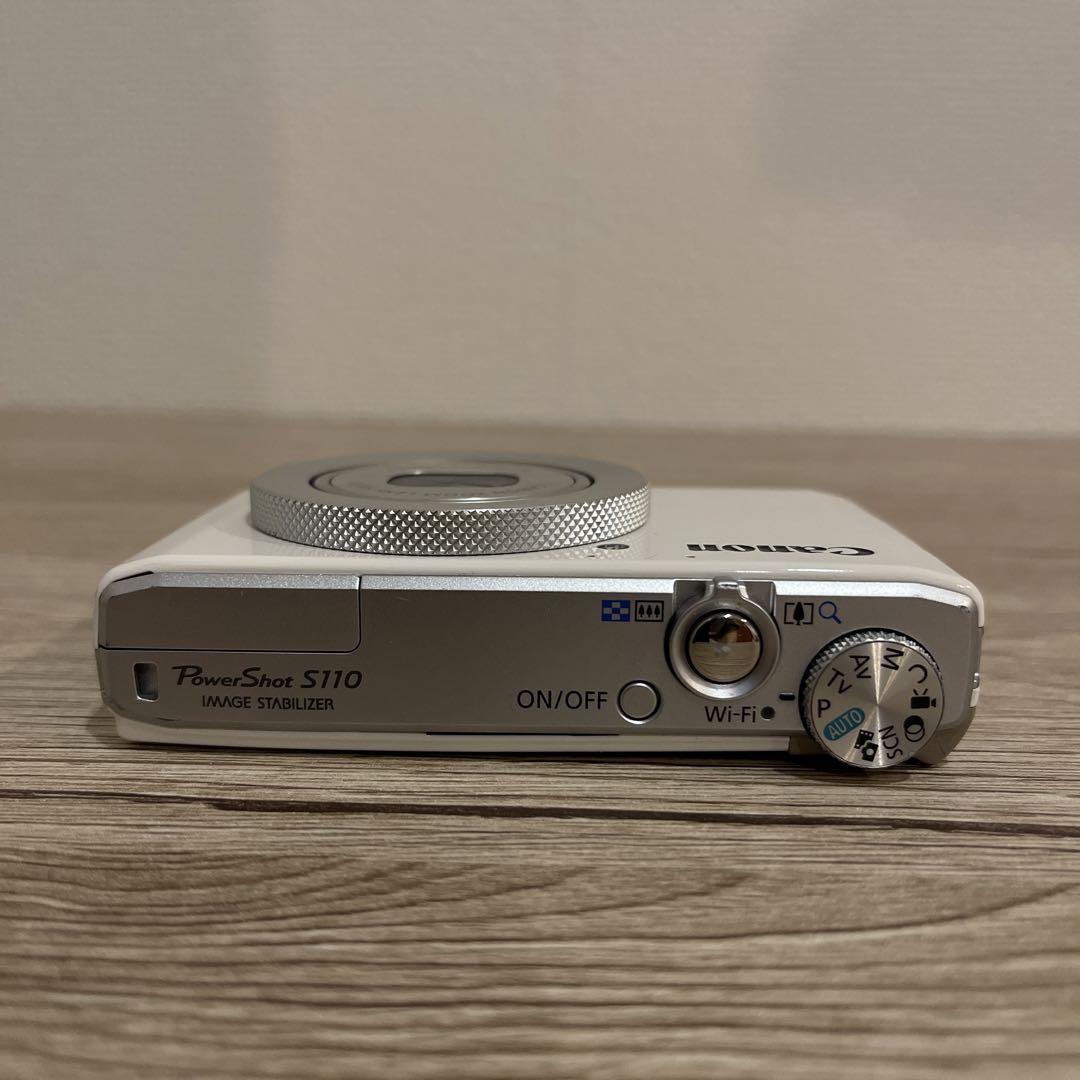 1535 Canon PowerShot デジカメ S110 ホワイト