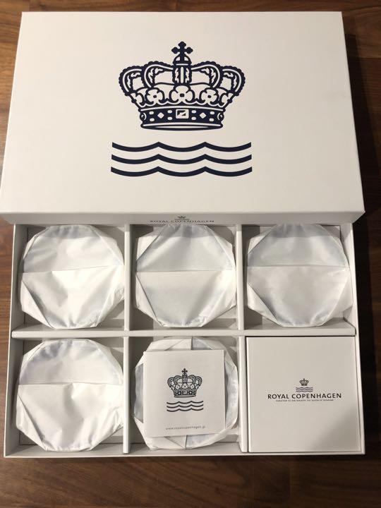 ROYAL COPENHAGEN ロイヤルコペンハーゲン プレート５枚セット ...