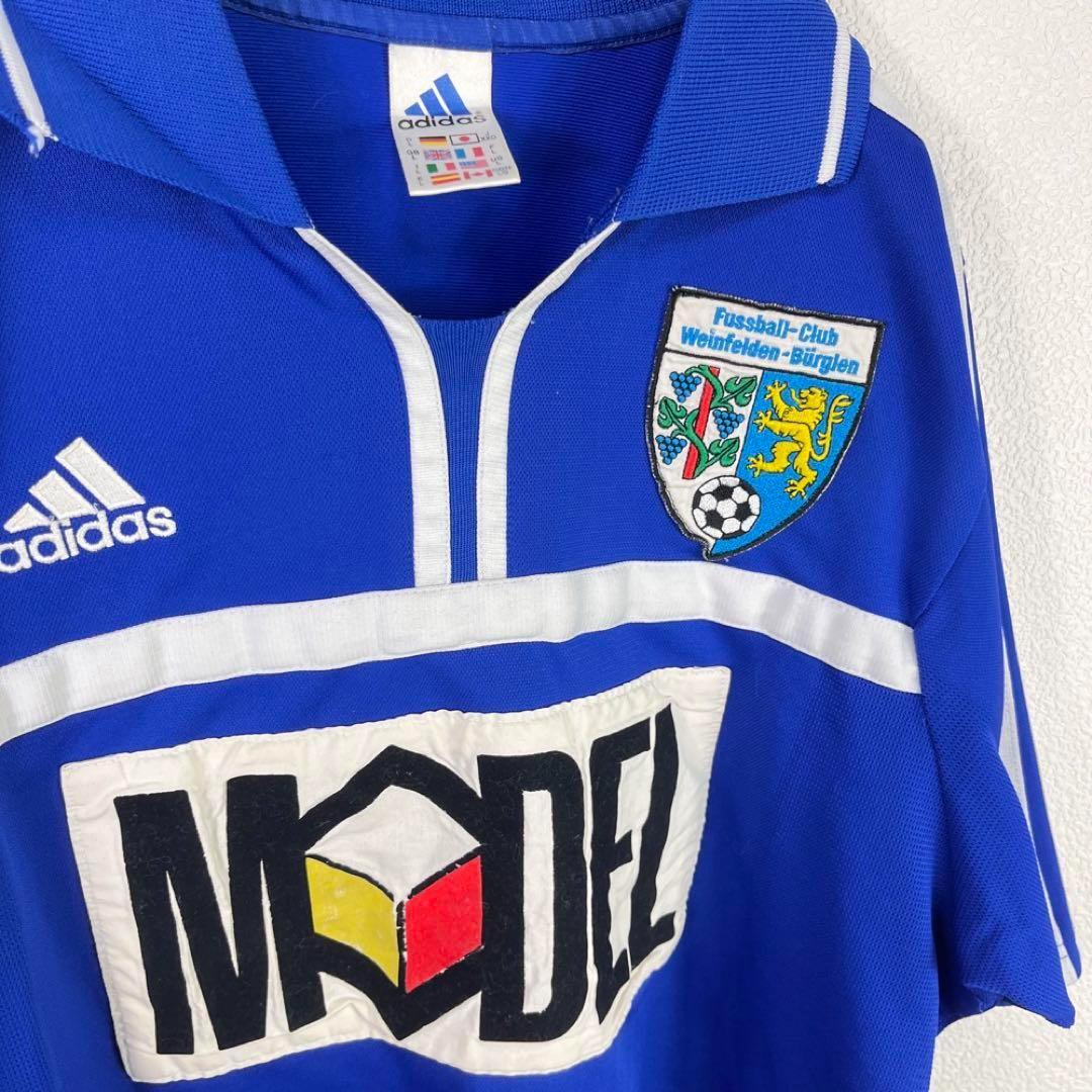 90s adidas アディダス ゲームシャツ ユニフォーム サッカー