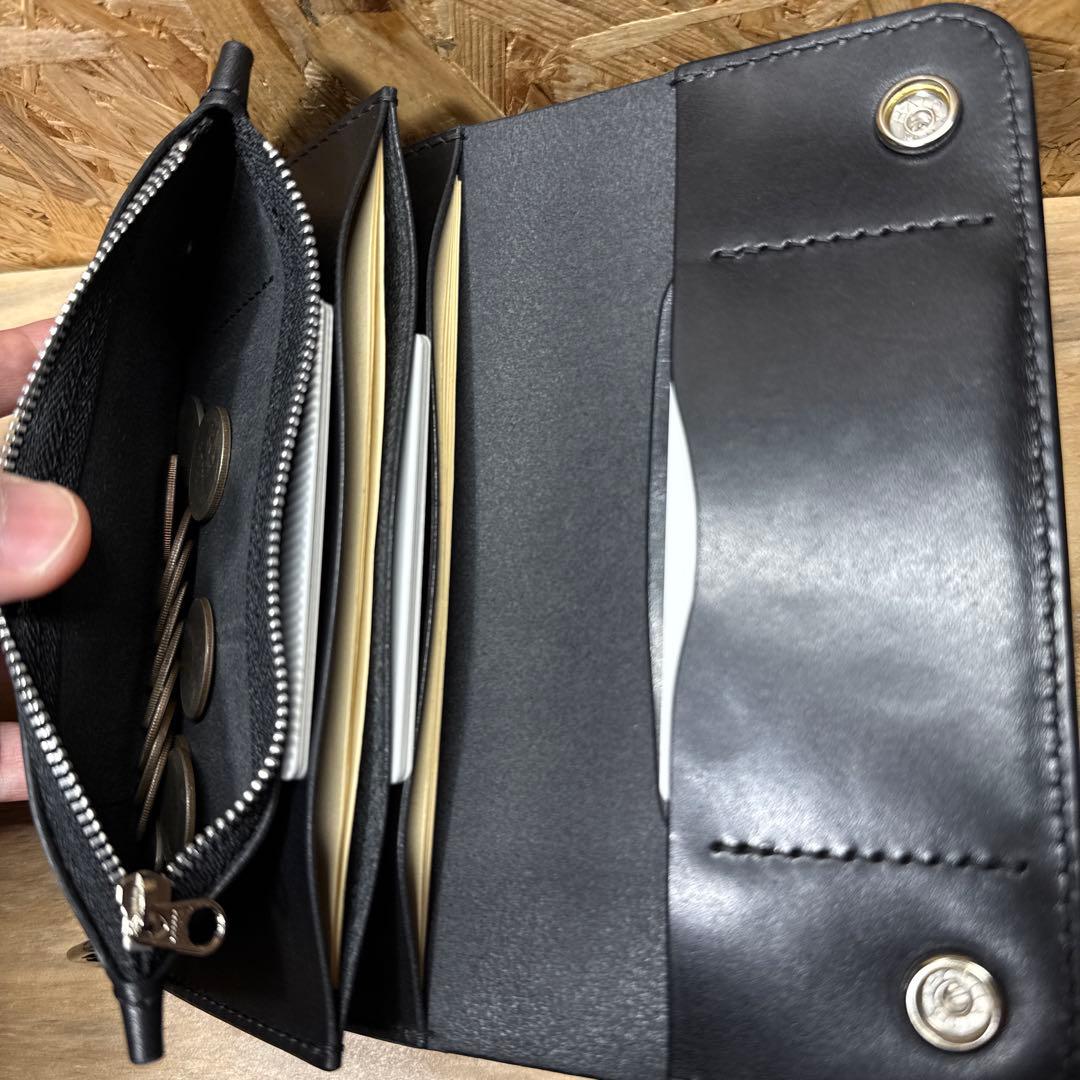 180 カスタム トラッカーウォレット 姫路レザー オイルレザー ニッケル 180 カスタム トラッカーウォレット 姫路レザー オイルレザー ニッケル