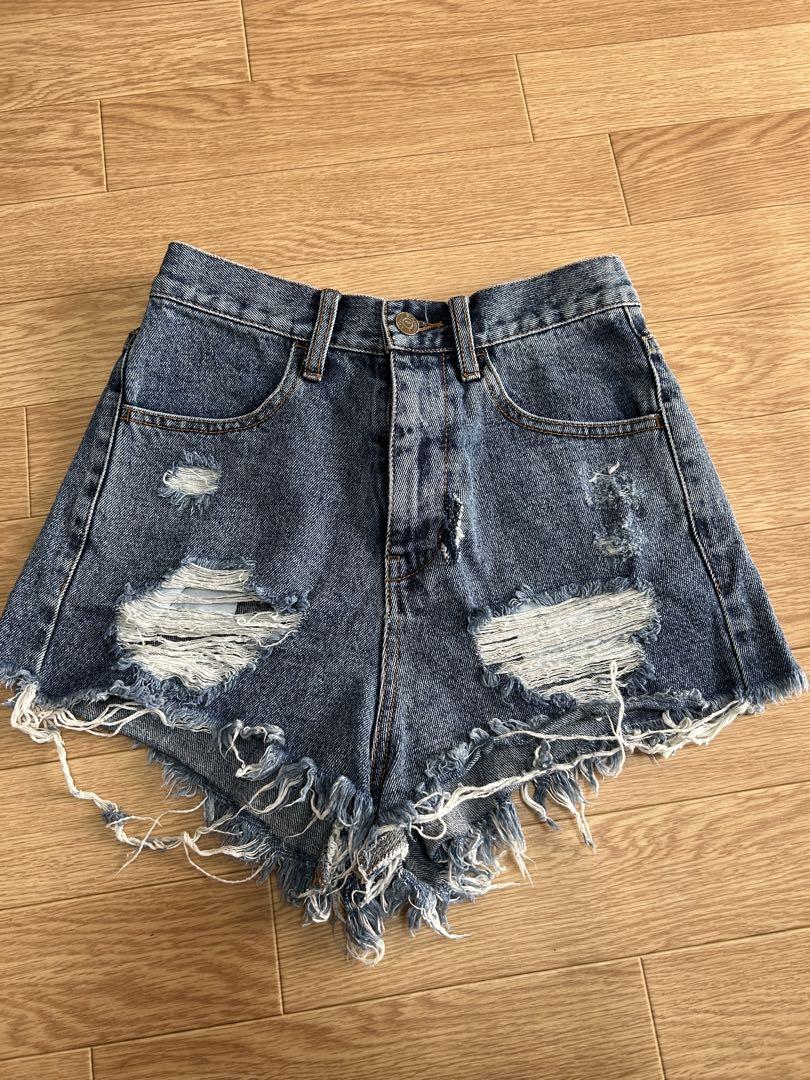 MINK デニムショートパンツ　Sサイズ
