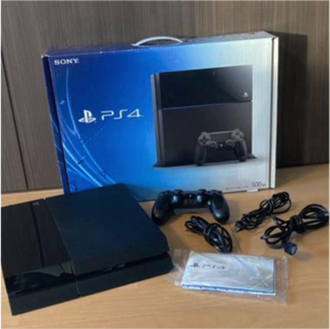 正式的 PlayStation®4 ジェット・ブラック CUH-1000A… 500GB - 家庭用ゲーム本体