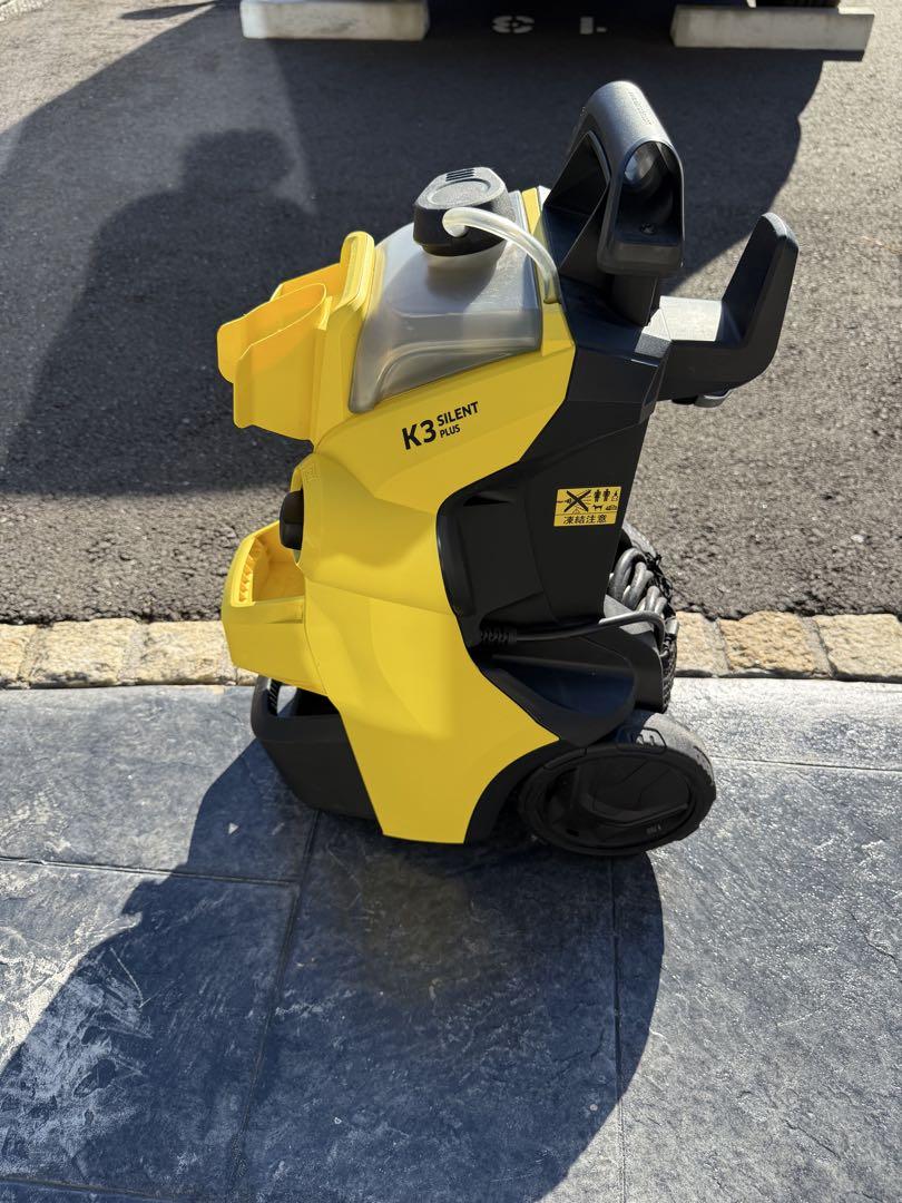 ケルヒャー 高圧洗浄機 K 3 サイレント プラス（60Hz）　泡洗車4点セット
