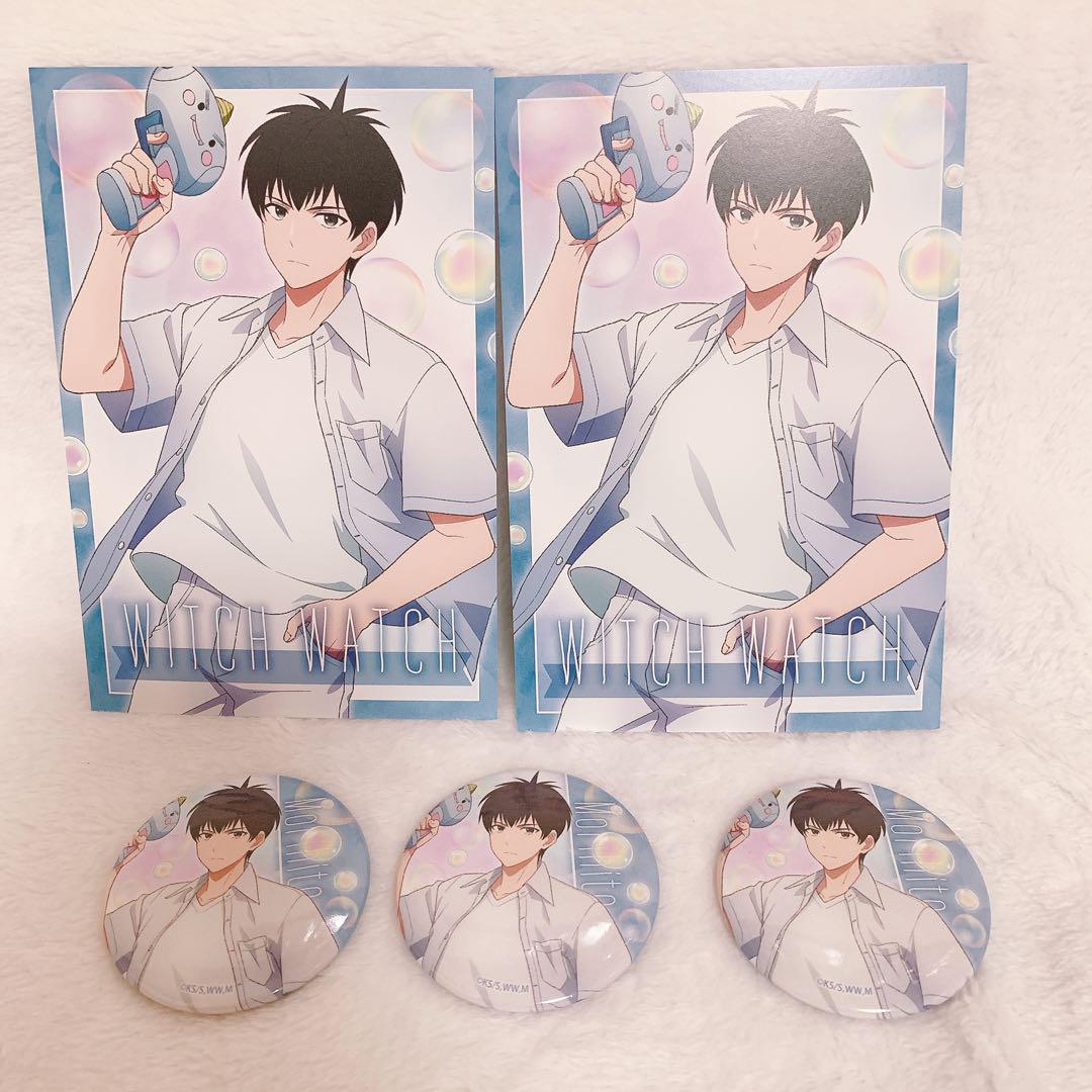 ウィッチウォッチ　コレクション缶バッジ 乙木守仁 グッズ-バッチ】TVアニメ『ウィッチウォッチ』 乙木守仁 顔