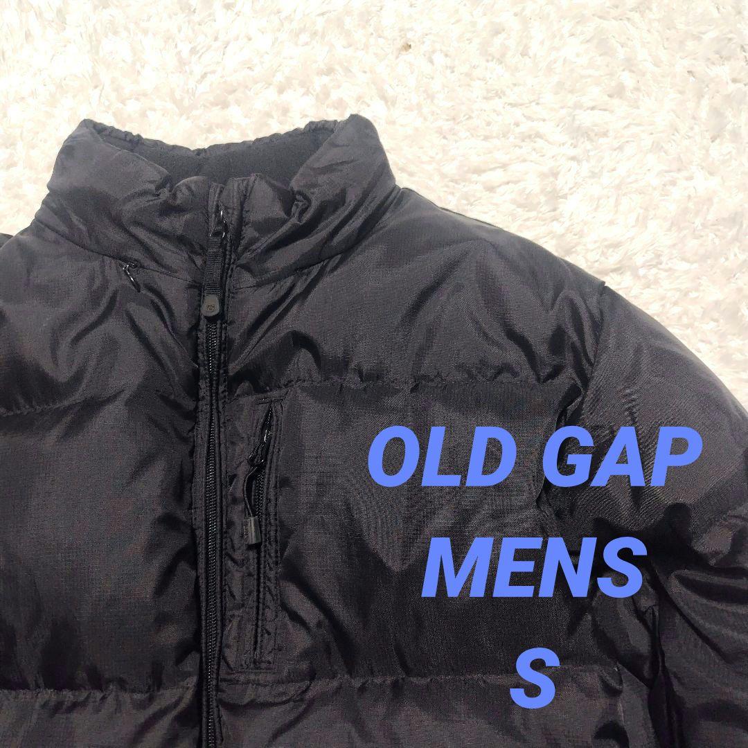OLD GAP ダウン ジャケット 90s S ブラック ナイロン OVYS・Gap