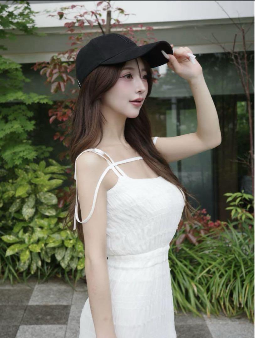 【新品未使用】darich♡ バックオープンキャミロングワンピース