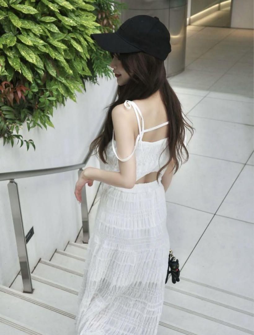 【新品未使用】darich♡ バックオープンキャミロングワンピース