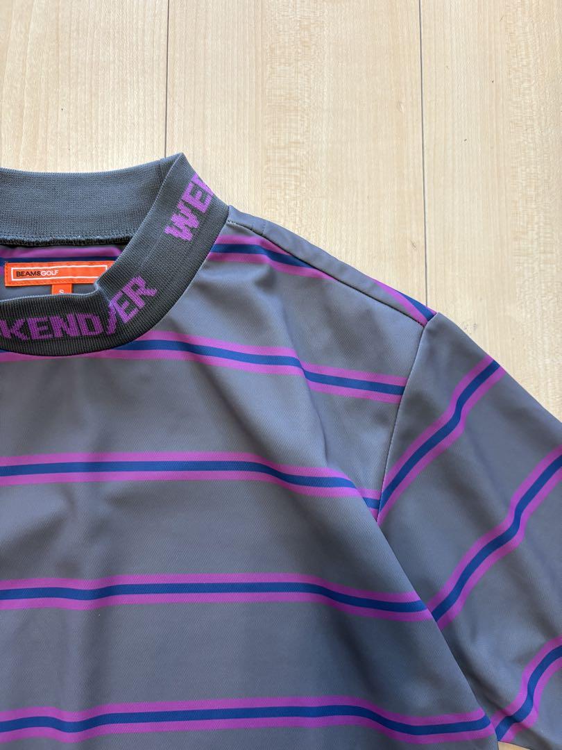 BEAMS GOLF グレー ハイネックシャツ BEAMS GOLF ハイネックシャツ グレー