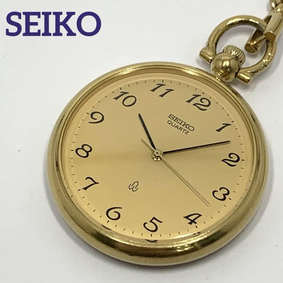 SEIKO ⭐️懐中時計⭐️ アンティーク　比較的綺麗 512【電池交換済】SEIKO セイコー 懐中時計 3針 人気
